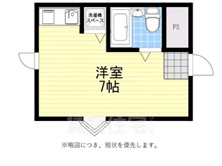 ルーブル【52号室】の間取り