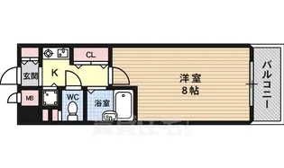 プレサンス御幣島ステーションフロント【6階】の間取り