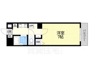 BEGINビル【4階】の間取り