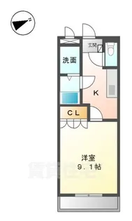 リモージュ【1階】の間取り