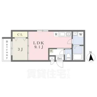 MOVE新守山【3階】の間取り