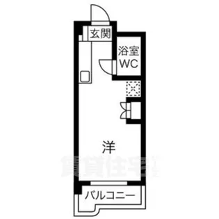 ハイム伊勝【4階】の間取り