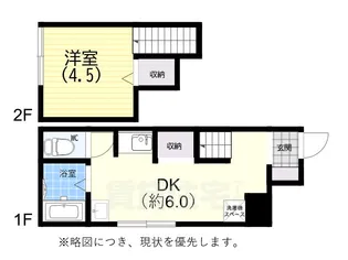 光曜荘【1階】の間取り