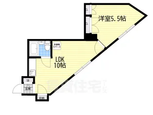 淡路第2ダイヤモンドハイム【8階】の間取り