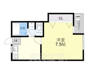 フレンド仁川【1階】の間取り