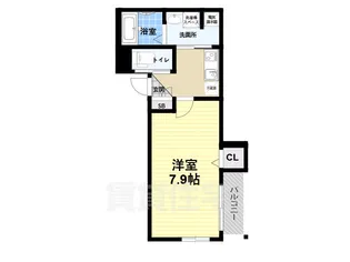 バズ大物【1階】の間取り