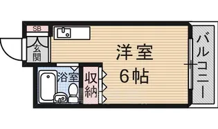 レジナス瀬田【3階】の間取り