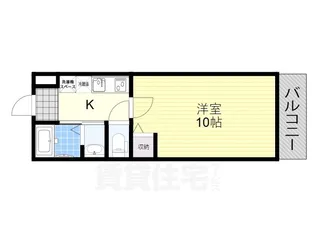 アークリード大津中央【1階】の間取り