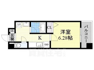 フォレストプラザ1【3階】の間取り