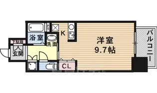 スワンズコート新神戸【6階】の間取り