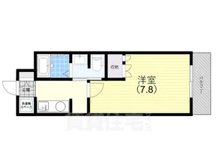 BELLTREE板宿SOUTH【3階】の間取り