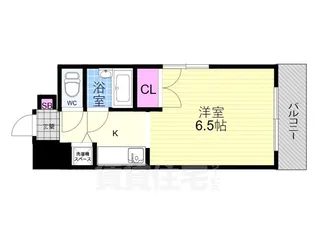 HAKUHO(ハクホウ)【4階】の間取り