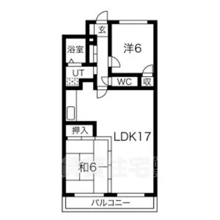 D.FLAT【2階】の間取り