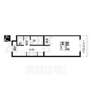 名古屋七条エンブルコート【1階】の間取り