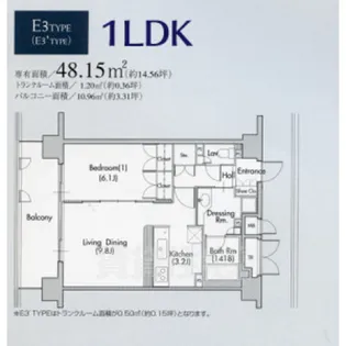 グラン・アベニュー 名駅【4階】の間取り