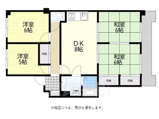 アメニティ真栄【2階】の間取り