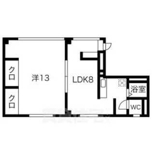 グランブルー【3階】の間取り