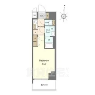 S-RESIDENCE高岳bresa【2階】の間取り