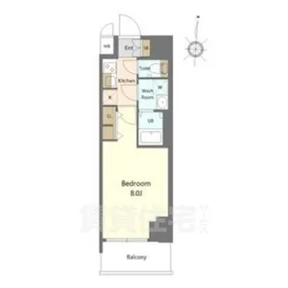 S-RESIDENCE高岳bresa【5階】の間取り