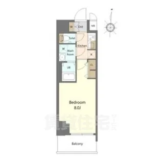 S-RESIDENCE高岳bresa【12階】の間取り