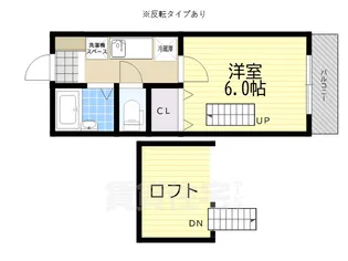 ピノ・リブロハイツ【1階】の間取り