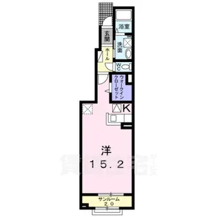 パイン・ツリー【1階】の間取り