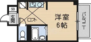 ジュエルコート神田【3階】の間取り