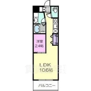 セントフィオーレ上名古屋【5階】の間取り