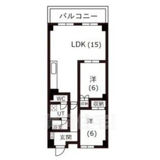 La Belle Sante【5階】の間取り