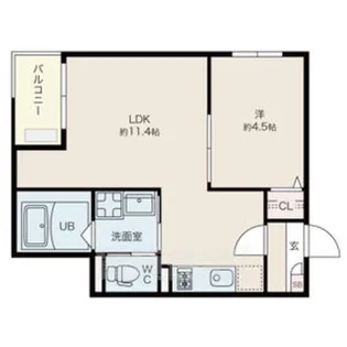 Jack koshin5【2階】の間取り