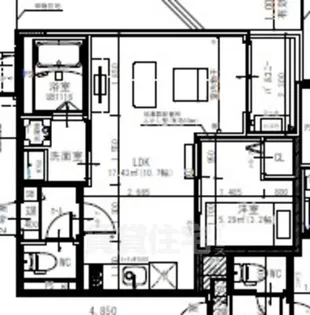 Jack koshin5【3階】の間取り