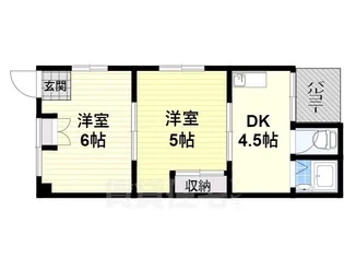 ハイツM【106号室】の間取り