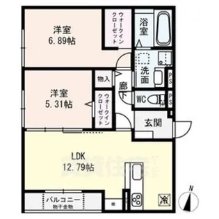 RETOLIA四条町【3階】の間取り