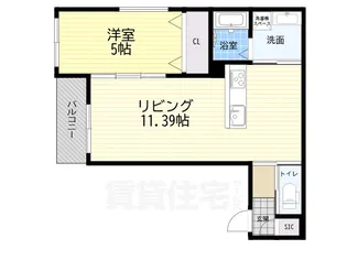 La Maison・凛【2階】の間取り