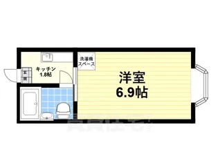 シティライフ高田【1階】の間取り
