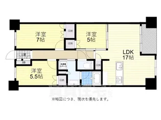 アヴァンセテラス瑞穂日向町【3階】の間取り