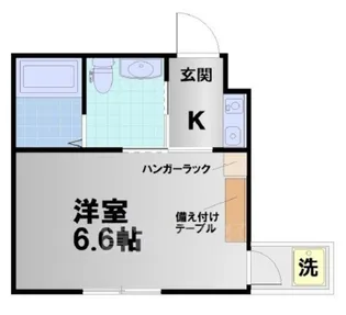 ノ・レーヴ堀川高辻【2階】の間取り