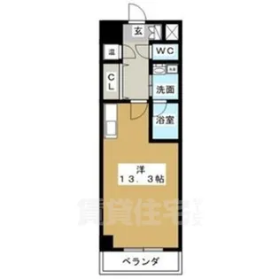 マリオン千種【7階】の間取り