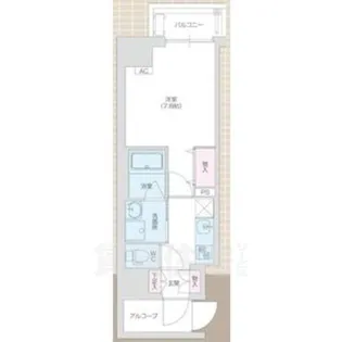 meLiV大曽根【8階】の間取り