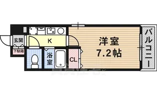 エスポワール三宮パート2【101号室】の間取り