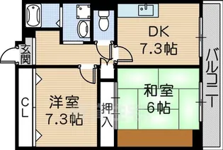 トゥエルブイナバソウ【2階】の間取り