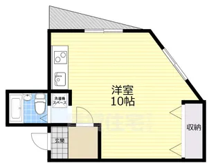 エムズ大宮【4階】の間取り