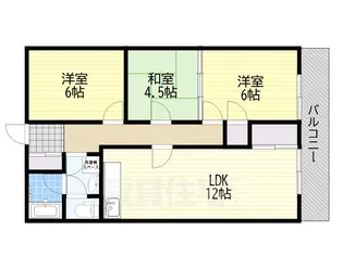 コーポマサ【2階】の間取り