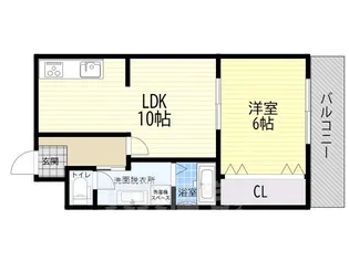 阪東ハイツ【3階】の間取り