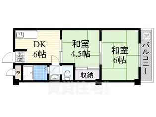 ツワイアクト88【1階】の間取り