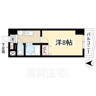 現代ハウス大須【3階】の間取り