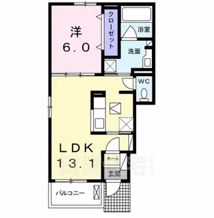 ファミール レイ【1階】の間取り