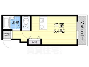 カーサカワタ【4階】の間取り