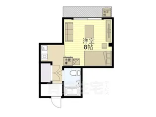 セヴィア岡山手【3階】の間取り