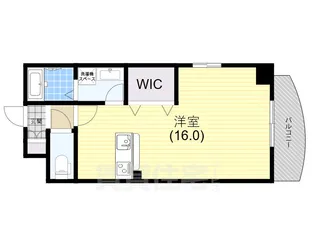 デコール神戸2【8階】の間取り